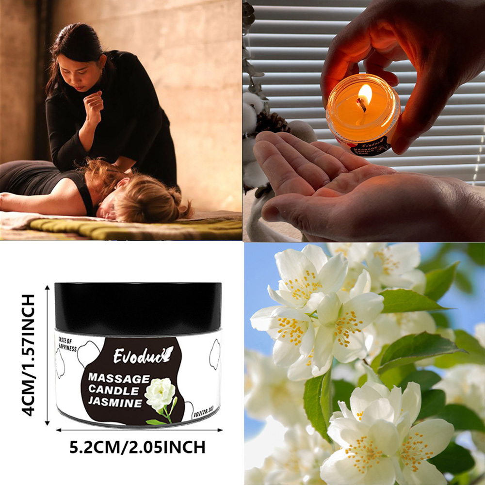 Massageoliekaars Jasmijn Sojaw - Massage Candle Melting recensie en prijs
