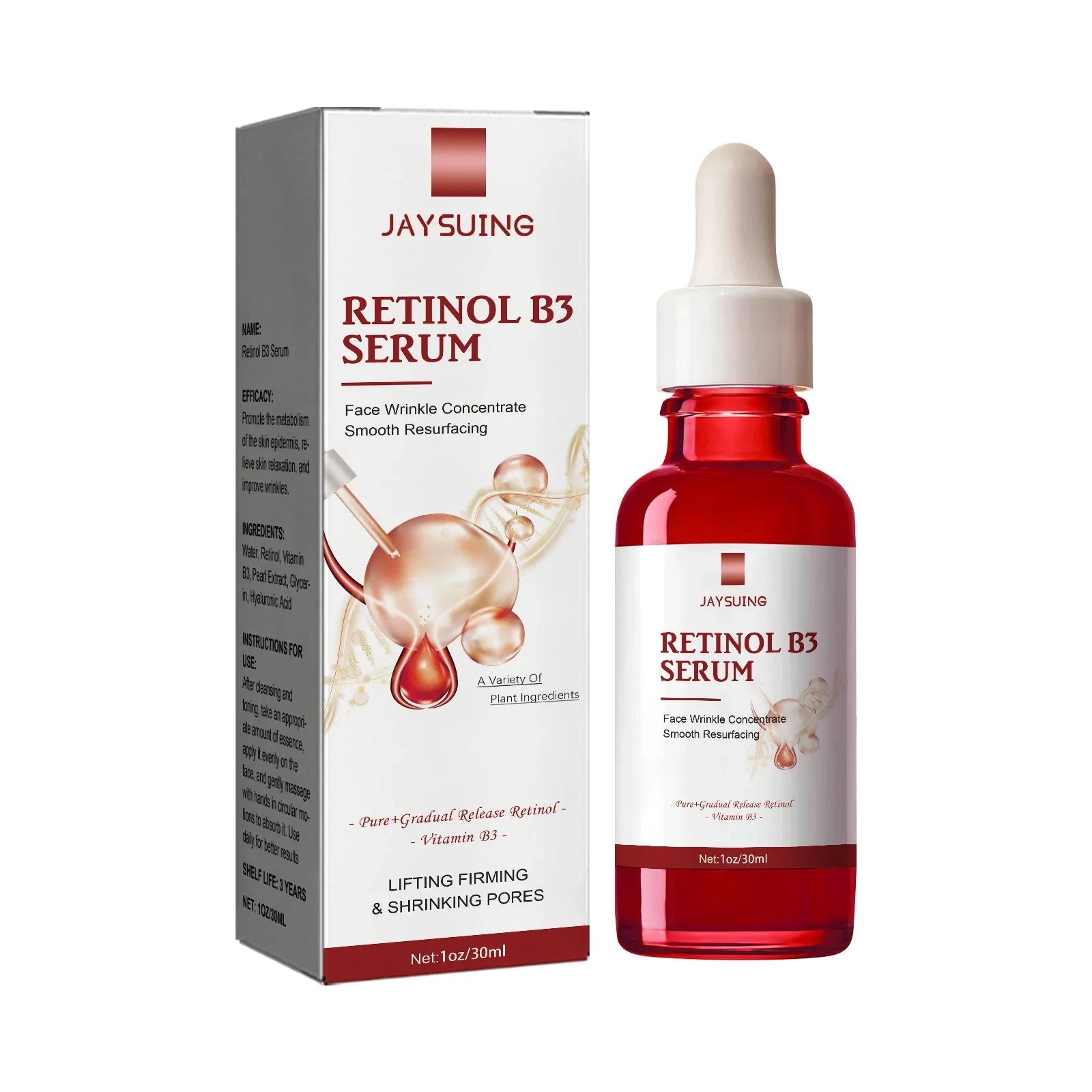 W-rimpels verwijderen Essentie - The Ordinary Serum Hyaluronic Acid recensie en prijs